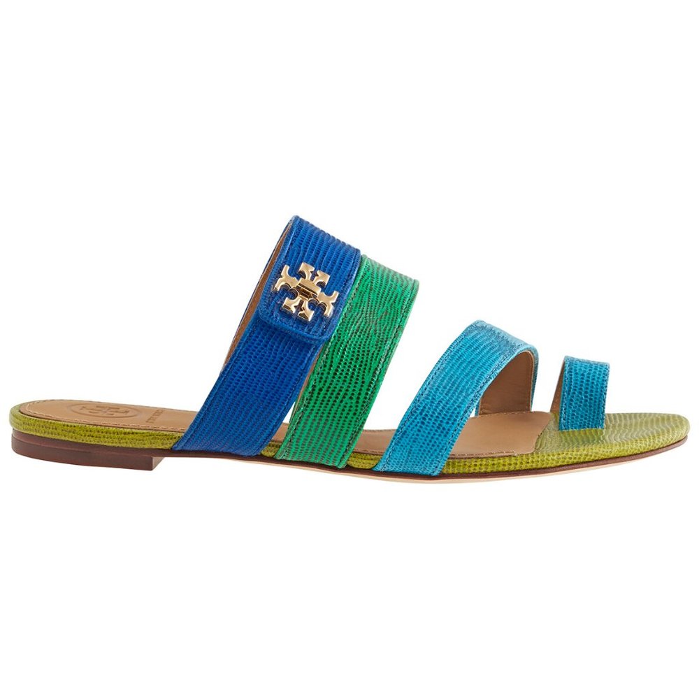 NEW Tory Burch Kira Toe Ring Sandal Bright Tropical